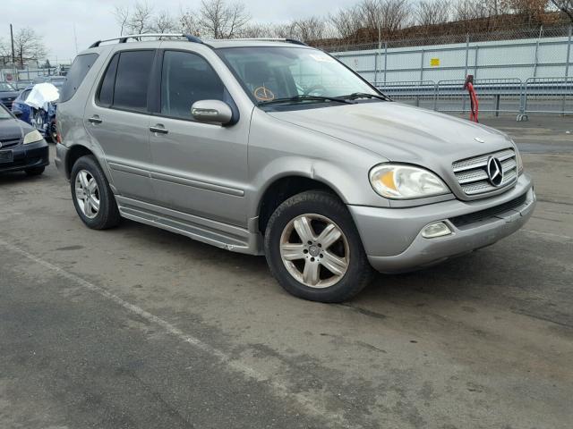 4JGAB57E35A536757 - 2005 MERCEDES-BENZ ML 350 GRAY photo 1