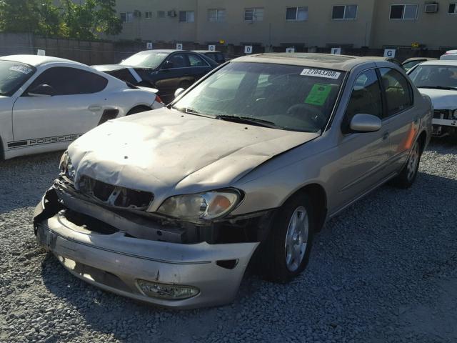 JNKCA31A7YT210090 - 2000 INFINITI I30 BEIGE photo 2