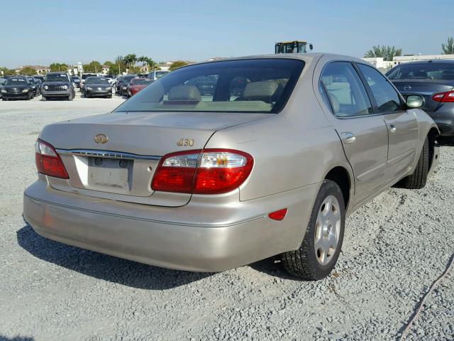 JNKCA31A7YT210090 - 2000 INFINITI I30 BEIGE photo 4