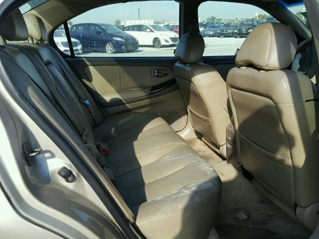 JNKCA31A7YT210090 - 2000 INFINITI I30 BEIGE photo 6