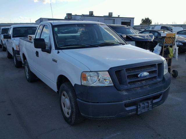 1FTRF12278KC48241 - 2008 FORD F150 WHITE photo 1