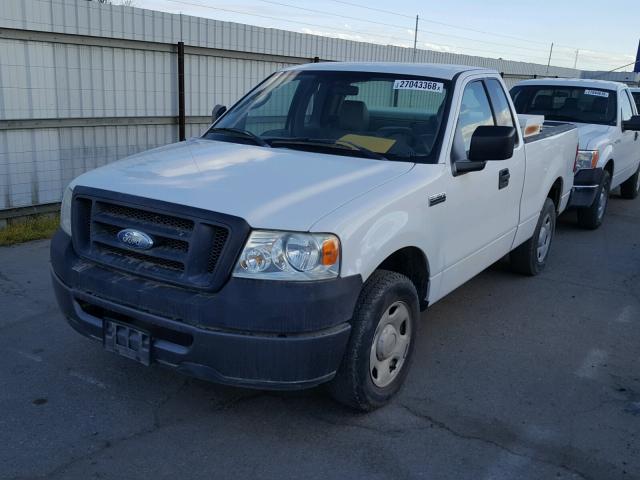 1FTRF12278KC48241 - 2008 FORD F150 WHITE photo 2