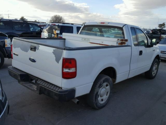 1FTRF12278KC48241 - 2008 FORD F150 WHITE photo 4