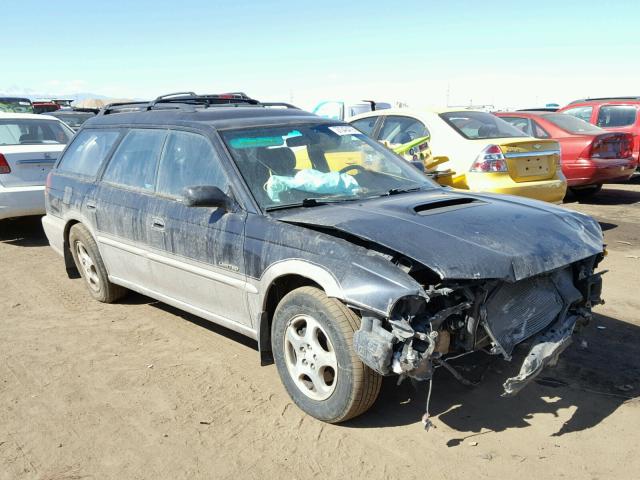 4S3BG6854X7644531 - 1999 SUBARU OUTBACK BLACK photo 1