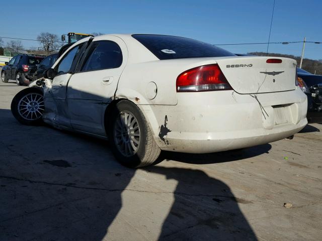 1C3EL46X26N131973 - 2006 CHRYSLER SEBRING WHITE photo 3