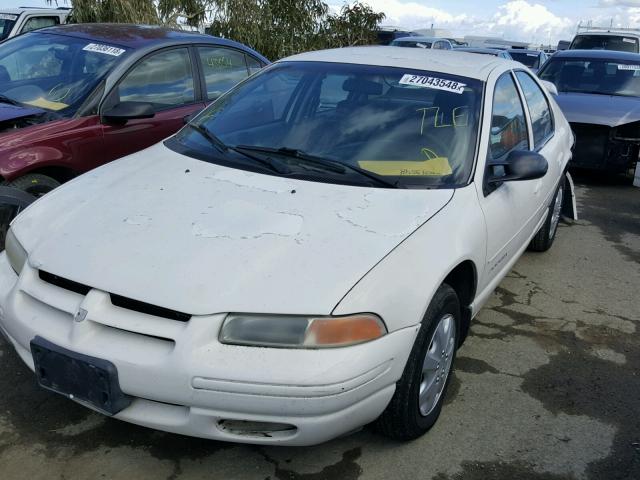 1B3EJ46X9XN514040 - 1999 DODGE STRATUS WHITE photo 2