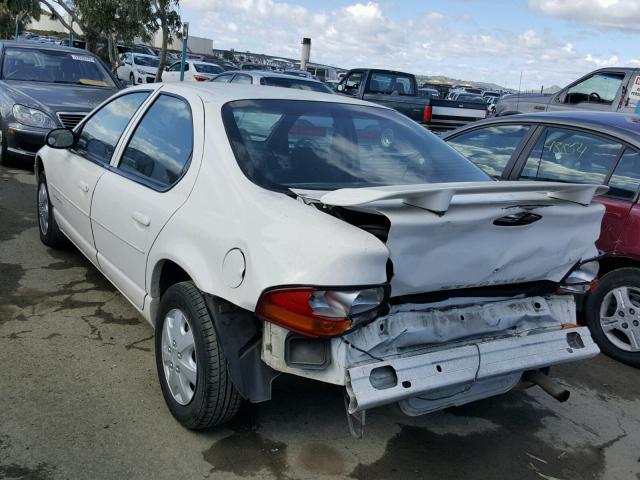 1B3EJ46X9XN514040 - 1999 DODGE STRATUS WHITE photo 3