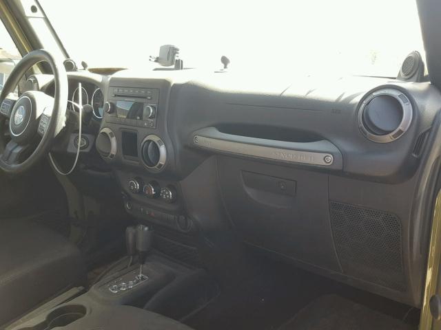 1C4AJWAG5DL703968 - 2013 JEEP WRANGLER S GREEN photo 9