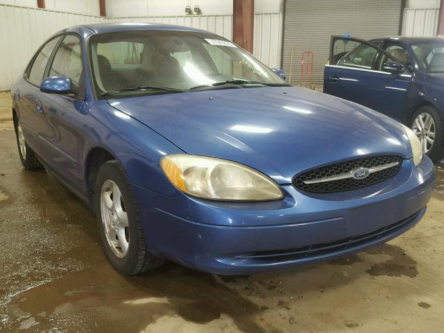 1FAFP53213G165783 - 2003 FORD TAURUS SE BLUE photo 1