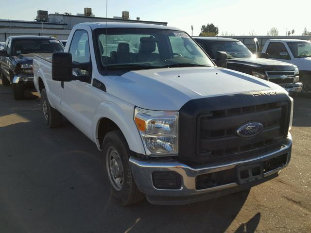 1FTBF2A67FEB14188 - 2015 FORD F250 SUPER WHITE photo 1