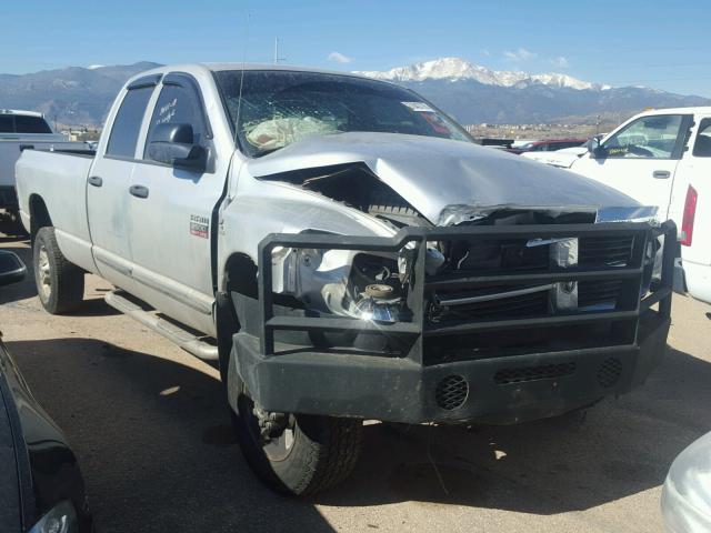 3D7KS28C07G746781 - 2007 DODGE RAM 2500 S SILVER photo 9