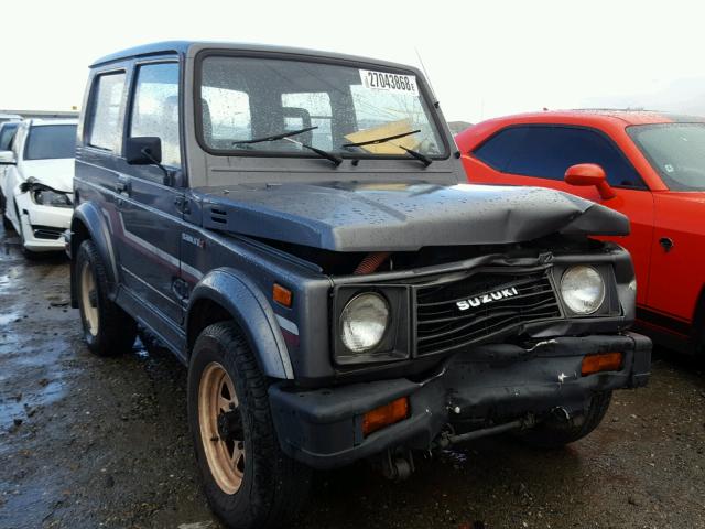 JS3JC51V5G4109481 - 1986 SUZUKI SAMURAI GRAY photo 1