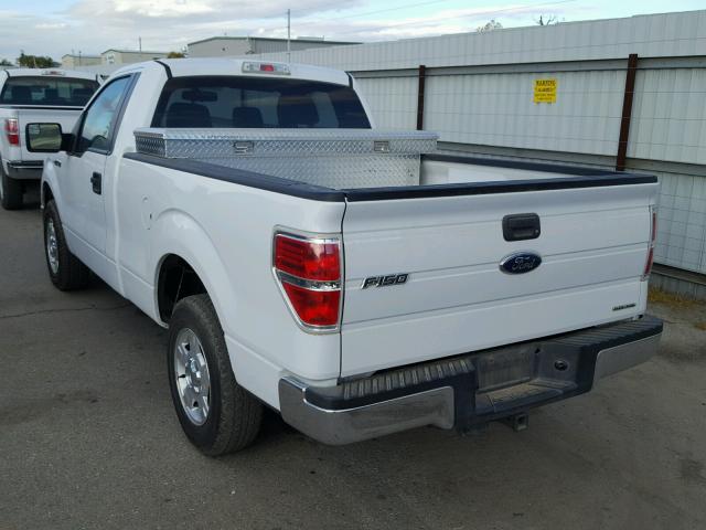 1FTMF1CF5BFA44632 - 2011 FORD F150 WHITE photo 3