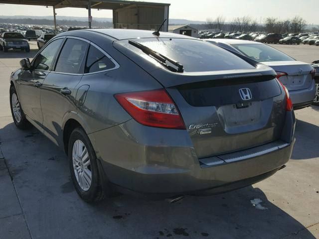 5J6TF3H36CL006507 - 2012 HONDA CROSSTOUR GRAY photo 3