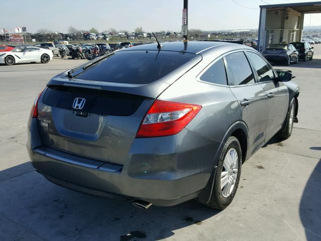 5J6TF3H36CL006507 - 2012 HONDA CROSSTOUR GRAY photo 4