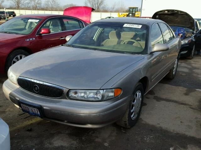 2G4WS52JX11173808 - 2001 BUICK CENTURY CU BEIGE photo 2