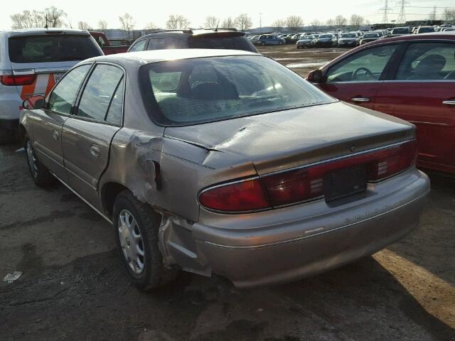 2G4WS52JX11173808 - 2001 BUICK CENTURY CU BEIGE photo 3