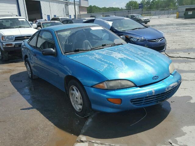 1G1JC1247X7176619 - 1999 CHEVROLET CAVALIER/R BLUE photo 1