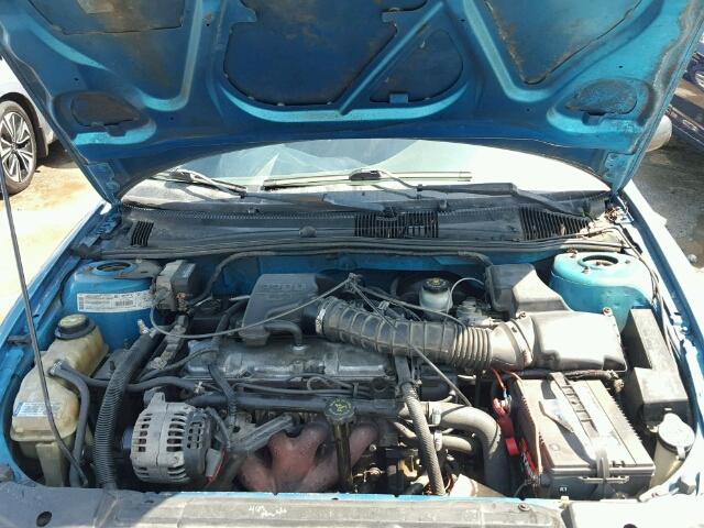 1G1JC1247X7176619 - 1999 CHEVROLET CAVALIER/R BLUE photo 7