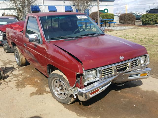 1N6SD11S9SC440090 - 1995 NISSAN TRUCK E/XE RED photo 1