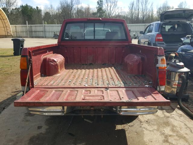 1N6SD11S9SC440090 - 1995 NISSAN TRUCK E/XE RED photo 6