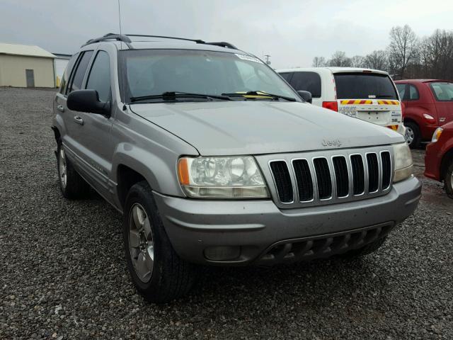 1J4GW58S72C147606 - 2002 JEEP GRAND CHER GRAY photo 1