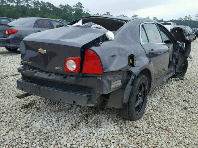 1G1ZA5EU1BF251373 - 2011 CHEVROLET MALIBU LS 石墨色 照片 4
