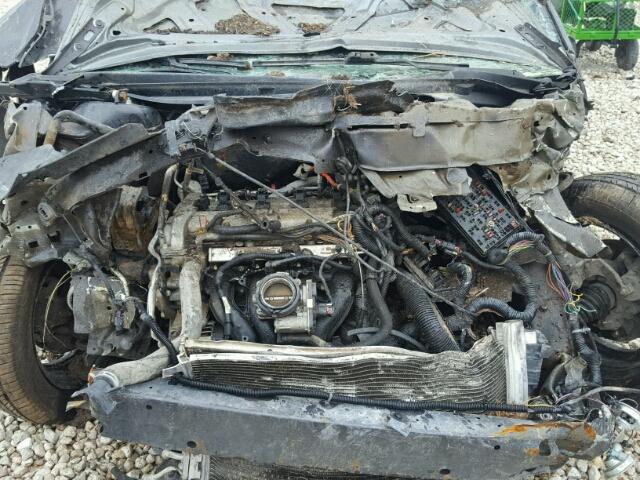 1G1ZA5EU1BF251373 - 2011 CHEVROLET MALIBU LS 石墨色 照片 7