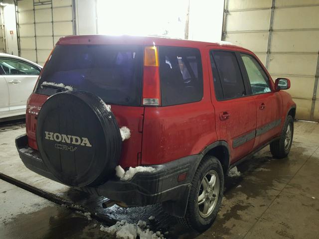 JHLRD18691C037996 - 2001 HONDA CR-V EX RED photo 4