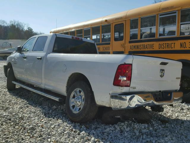 3C6UR5HJ4GG212592 - 2016 RAM 2500 ST WHITE photo 3