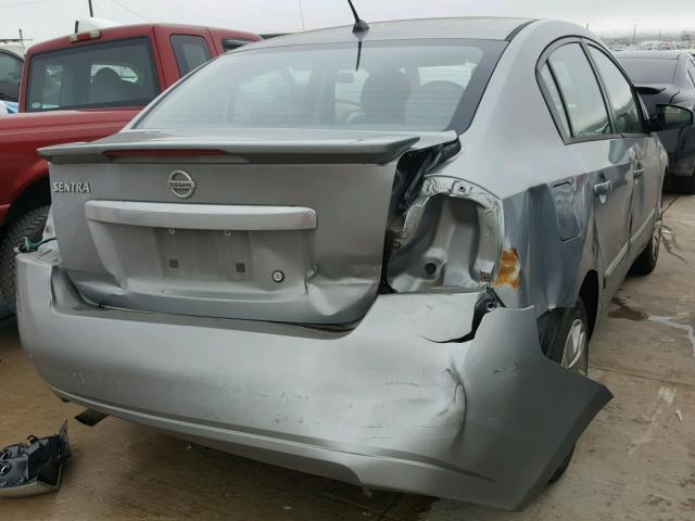 3N1AB6AP0BL677216 - 2011 NISSAN SENTRA 2.0 GRAY photo 4