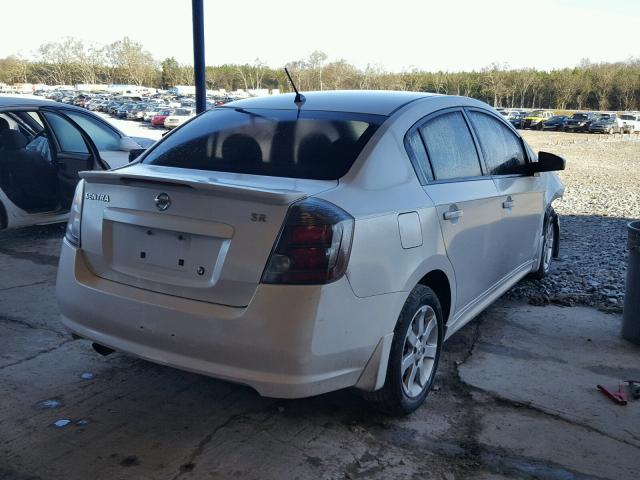 3N1AB6AP4BL654652 - 2011 NISSAN SENTRA 2.0 WHITE photo 4