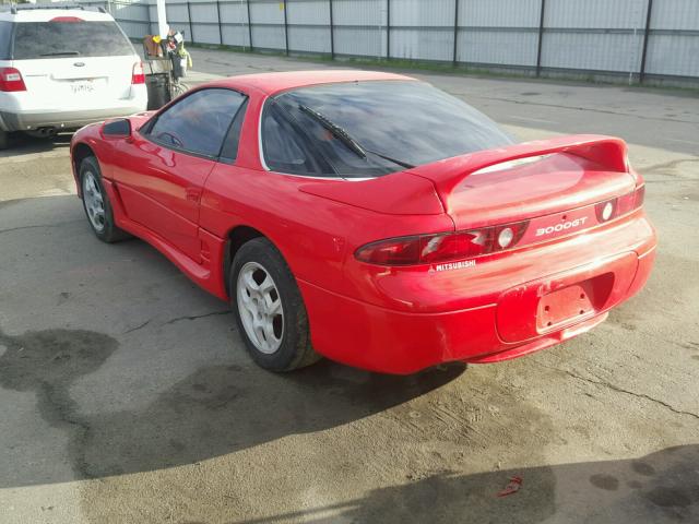 JA3AM44H0VY003522 - 1997 MITSUBISHI 3000 GT RED photo 3