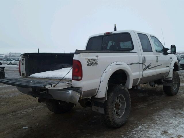 1FTSW31F83EA43021 - 2003 FORD F350 SRW S WHITE photo 4