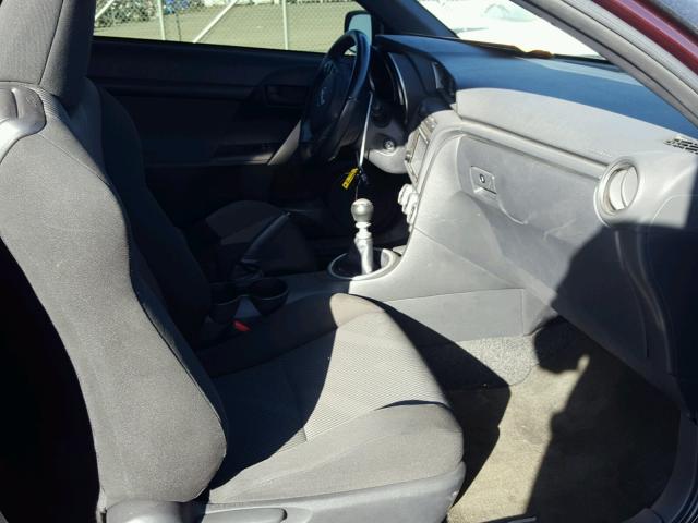 JTKJF5C73D3060876 - 2013 TOYOTA SCION TC 栗色 照片 5