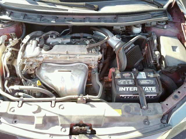 JTKJF5C73D3060876 - 2013 TOYOTA SCION TC 栗色 照片 7