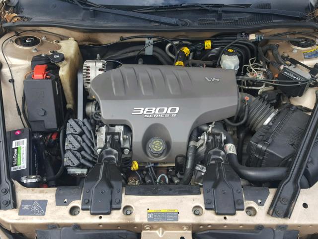 1G2WP52K42F238116 - 2002 PONTIAC GRAND PRIX TAN photo 7