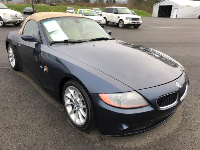 4USBT33584LS49346 - 2004 BMW Z4 2.5 BLUE photo 1