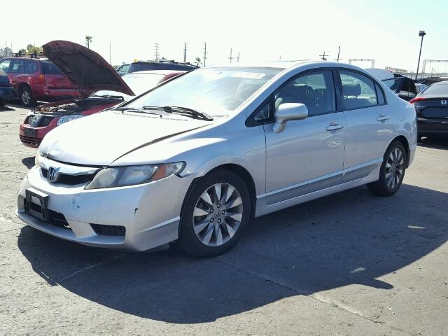 19XFA1F83AE043024 - 2010 HONDA CIVIC EX Gümüş foto 2