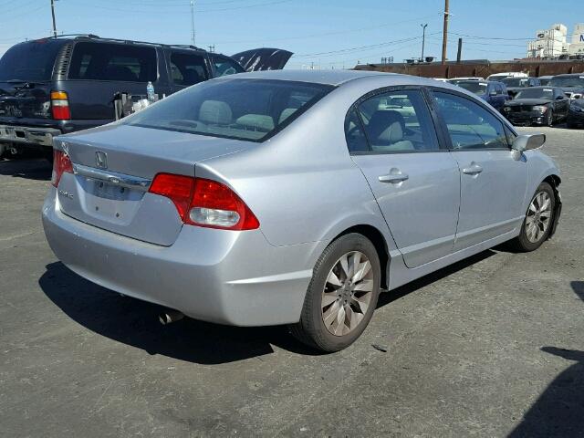 19XFA1F83AE043024 - 2010 HONDA CIVIC EX Gümüş foto 4