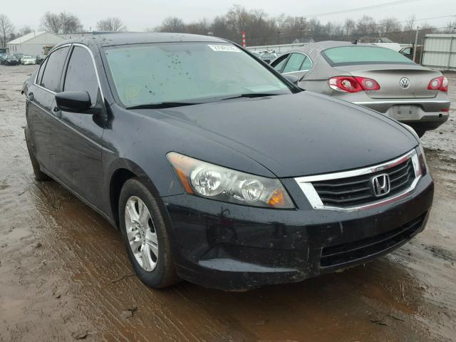 1HGCP26468A020985 - 2008 HONDA ACCORD LXP BLACK photo 1