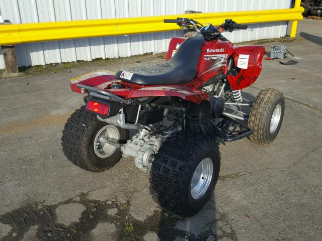 JKASV6B139B511362 - 2009 KAWASAKI KVS700 B RED photo 4