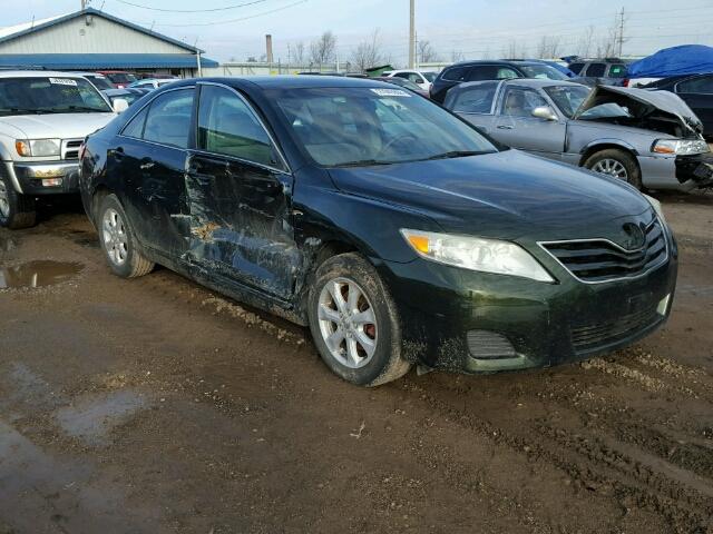 4T4BF3EK9BR101361 - 2011 TOYOTA CAMRY BASE GREEN photo 1