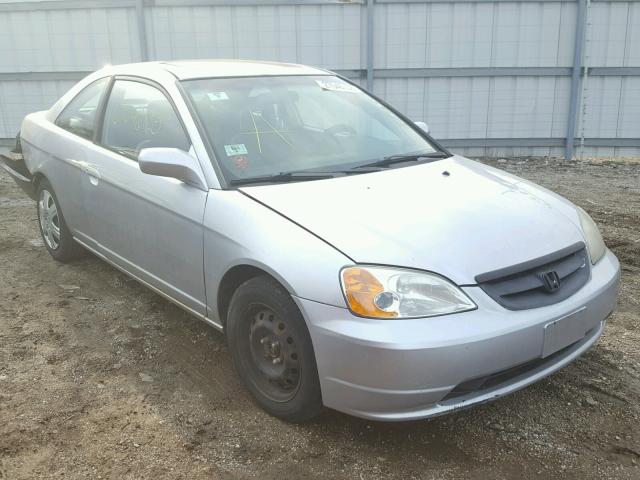 1HGEM229X2L031972 - 2002 HONDA CIVIC EX ვერცხლისფერი ფოტო 1
