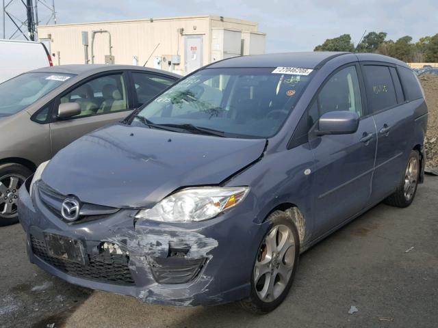 JM1CR29L990345343 - 2009 MAZDA 5 CHARCOAL photo 2