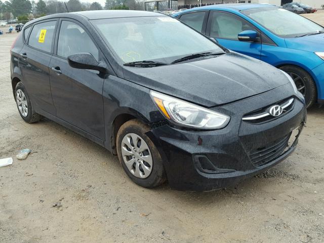 KMHCT5AE6FU217268 - 2015 HYUNDAI ACCENT GS BLACK photo 1