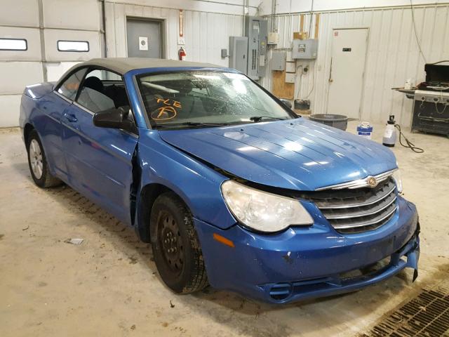 1C3LC45K48N674872 - 2008 CHRYSLER SEBRING BLUE photo 1