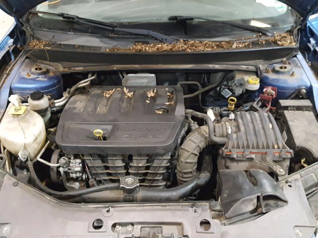 1C3LC45K48N674872 - 2008 CHRYSLER SEBRING BLUE photo 7