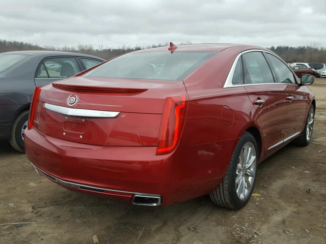 2G61N5S32E9154378 - 2014 CADILLAC XTS LUXURY RED photo 4