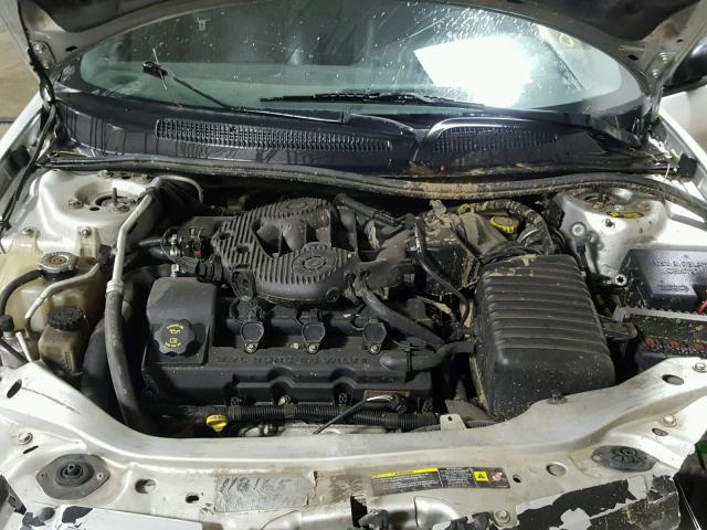 1C3EL75R26N169322 - 2006 CHRYSLER SEBRING GT SILVER photo 7